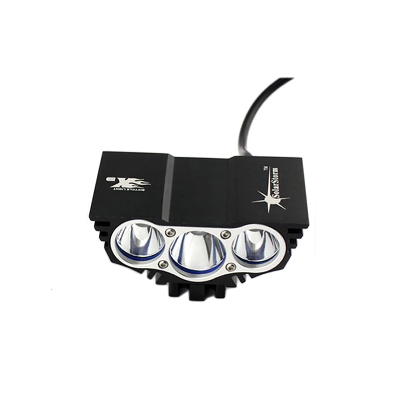 Durable Bicycle Front Light 3 Mode Aluminum Material Bright Headlight Lamp Waterproof Accessories Cycling LED Equipment | Спорт и