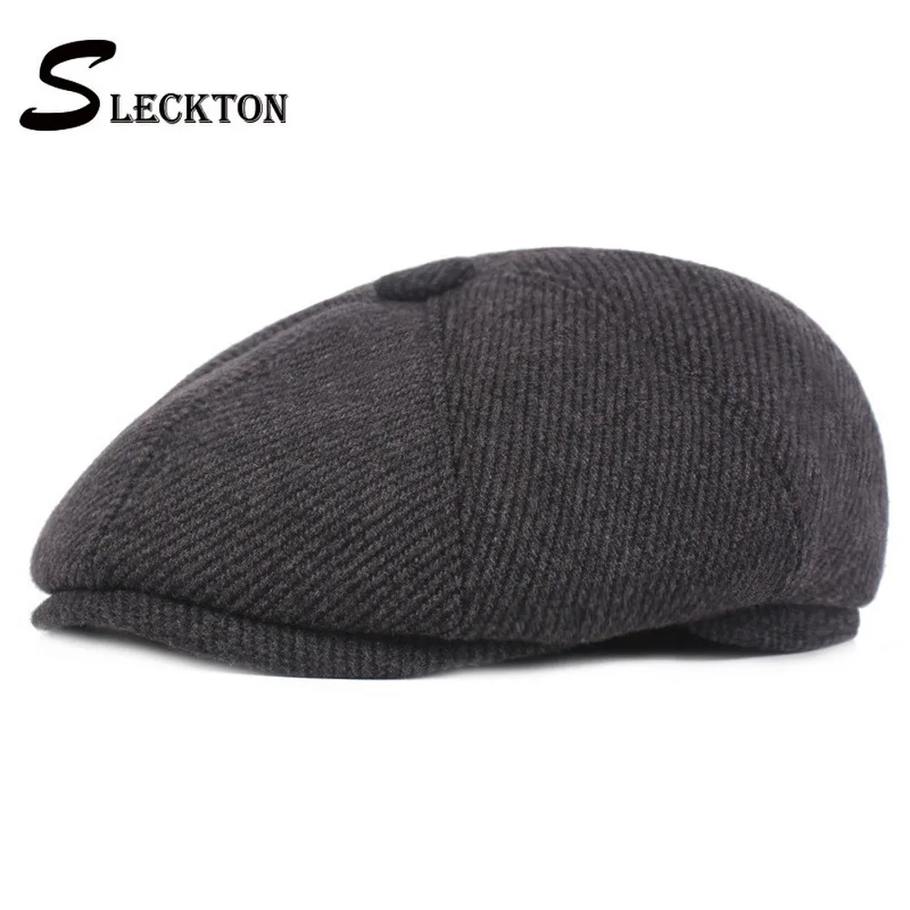 newsboy hat with ear flaps