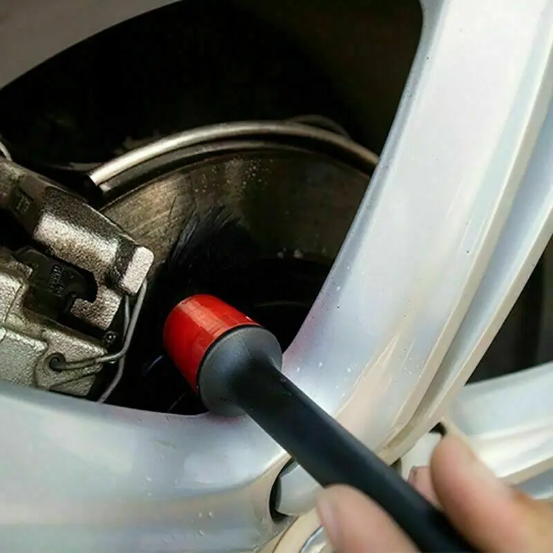 5 шт. натуральные волосы кабана Авто тонкие щетки детали автомобиля чистящие кисти инструменты