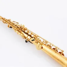 KALUO LIN прямые трубы sopranoYSS-475 Sax B плоские латунные Музыкальные инструменты профессионального класса с чехол. Мундштук тростник