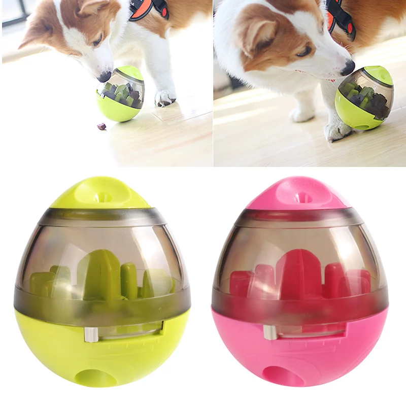 Pet Tumbler взаимодействие игрушка встряхивание еда утечки мяч еда диспенсер собака игрушка SEP99