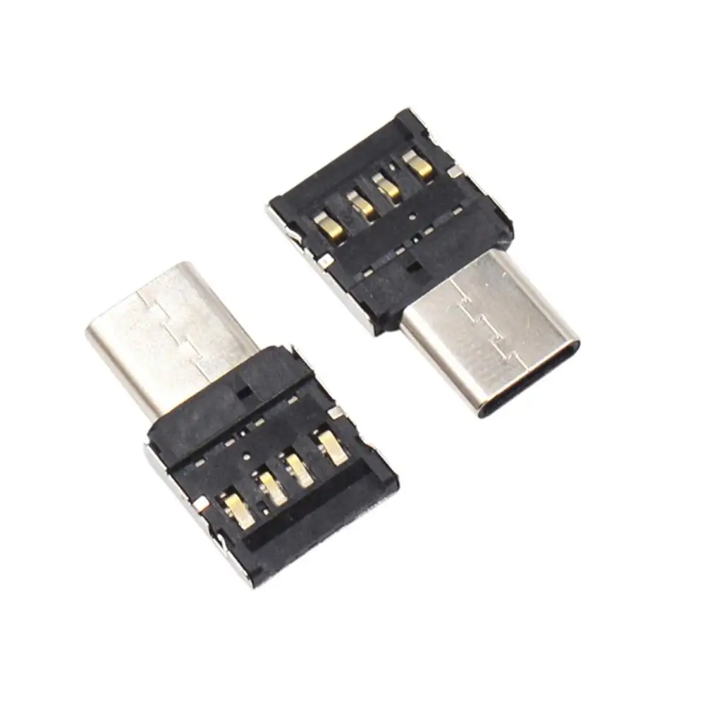 2 шт USB-C 3,1 type C Мужской к USB Женский OTG адаптер конвертер для планшетного телефона - Цвет: Другая