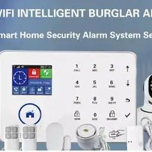 Сенсорная клавиатура приложение дистанционное управление wifi GSM сигнализация с ip-камерой