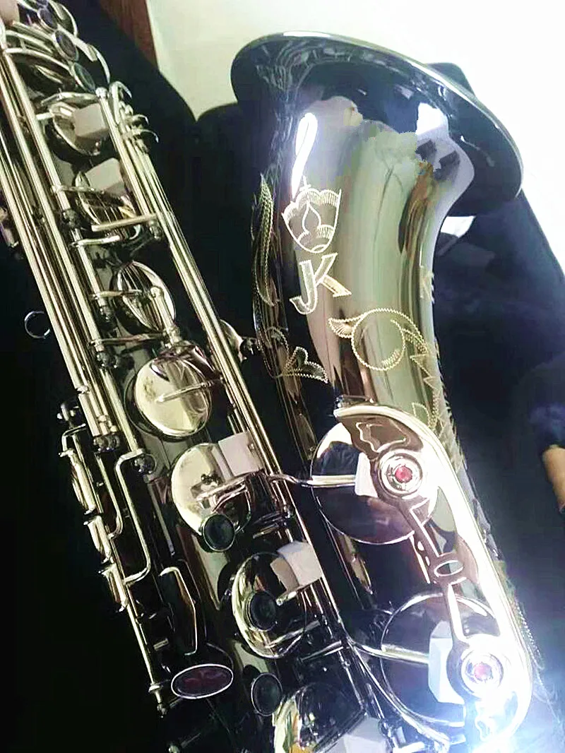 Top 95% copy Germany JK SX90R Keilwerth Tenor saxophone black Tenor Sax Professional Musical instrument With Sax mouthpiece free