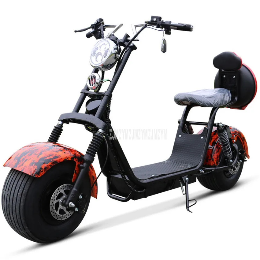 MB-18 1500 Вт Электрический скутер 18 дюймов два колеса для Взрослых вместо ходьбы городской электрический мотоцикл 50-60 км