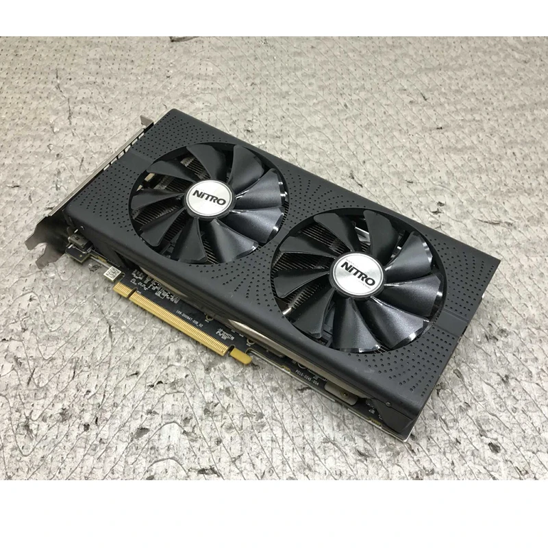 Видеокарты SAPPHIRE RX 470 4GB видеокарты GPU AMD Radeon RX 470D RX470 RX470D видеокарты компьютерная игровая карта HDMI PCI-E X16 не майнит