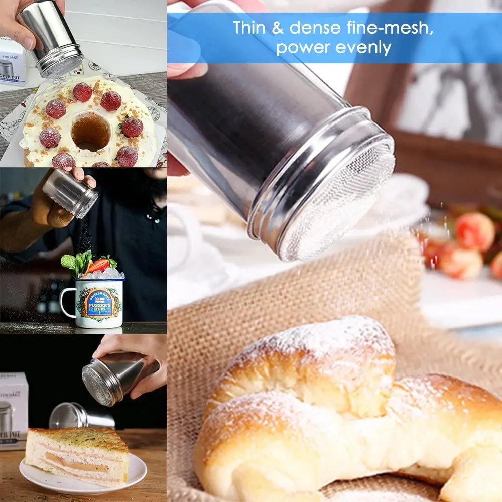 Powder Shaker Set With Stencils For Coffee And Baking_voghion.com