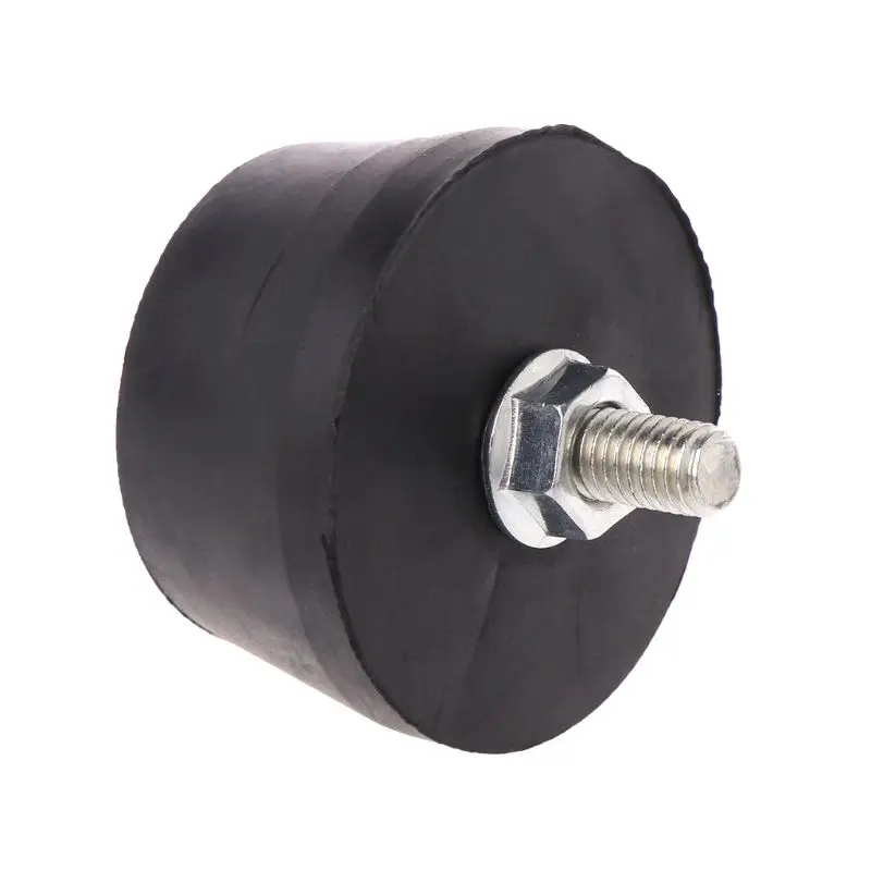 

High quality M6 M8 Black Rubber Pad Replacement Foot Pads Vibration Isolator for Air Compressors Power Tool Accessories L29K