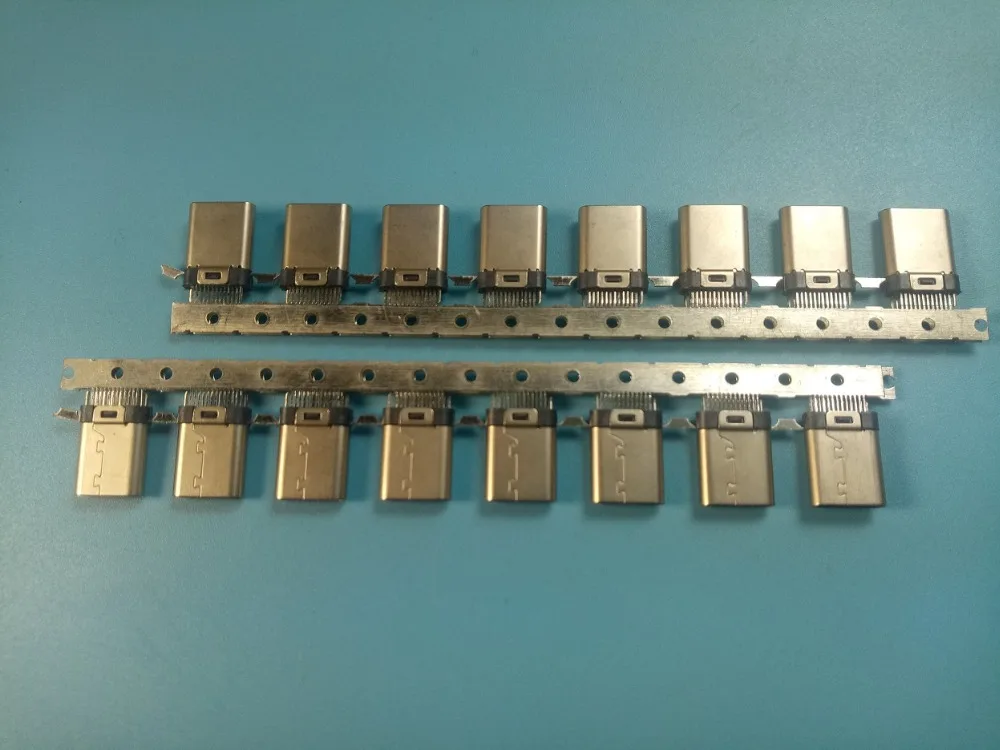 500 шт. USB 3,1 Тип C разъем 24 Pin типа «папа» преддошкольного возраста; штанины; крепление USB 3,1 версия разъем PCI+ Оценка 1.5A