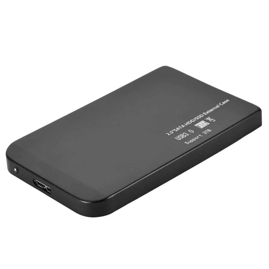 Инструмент бесплатно 2,5 дюймов USB 3,0 SATA коробка для жесткого диска алюминиевый сплав 5 Гбит/с Корпус для внешнего жесткого диска поддержка 3 ТБ SSD Прямая поставка