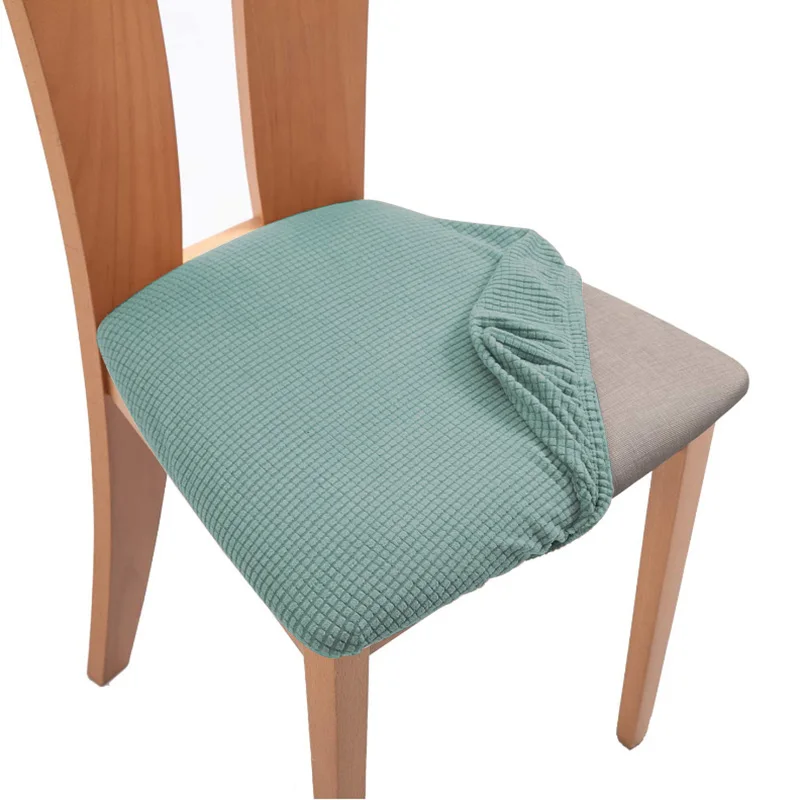 Spandex Jacquard Chair Cushion Cover 126 Chair And Sofa Covers