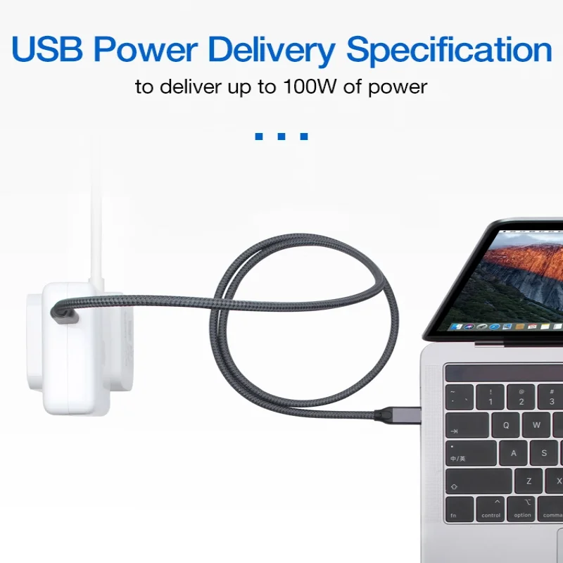 USB3.2 Тип C с e-маркер поддержка передачи данных 20 Гбит/с 20V5A 100 Вт