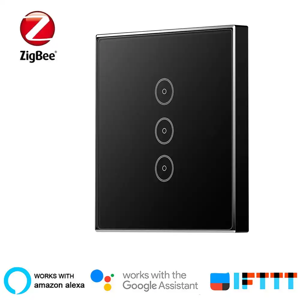 Interruptor Zigbee Useelink Interruptor De Luz Tactil Panel De