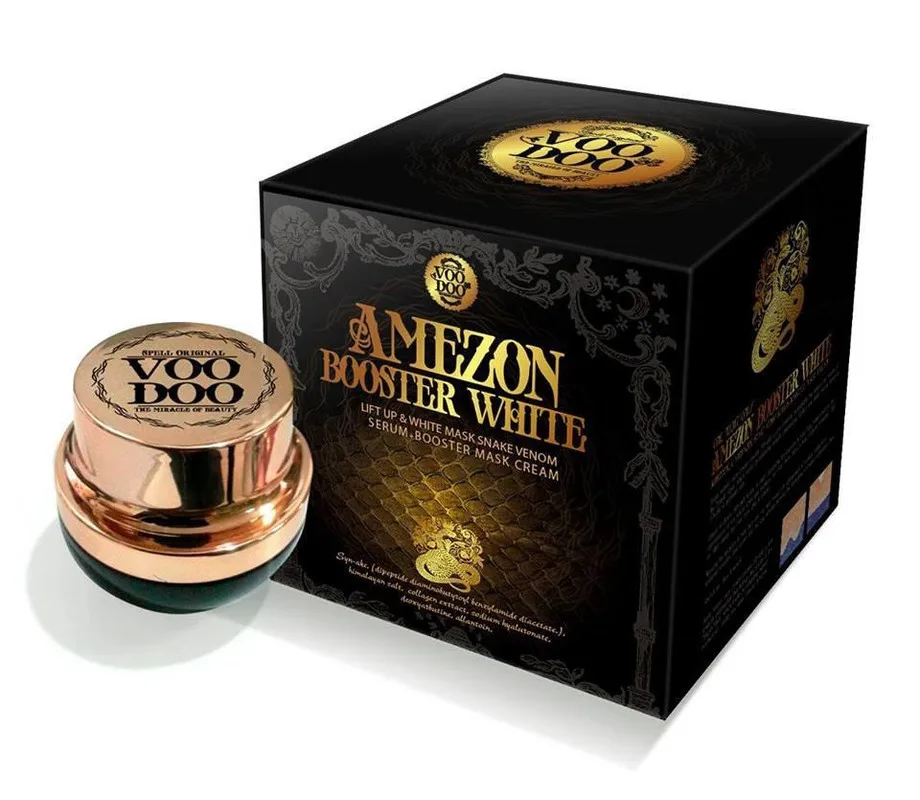 Voodoo Amezon Booster белая маска сыворотка из ззмеиного яда крем Таиландская для ухода за