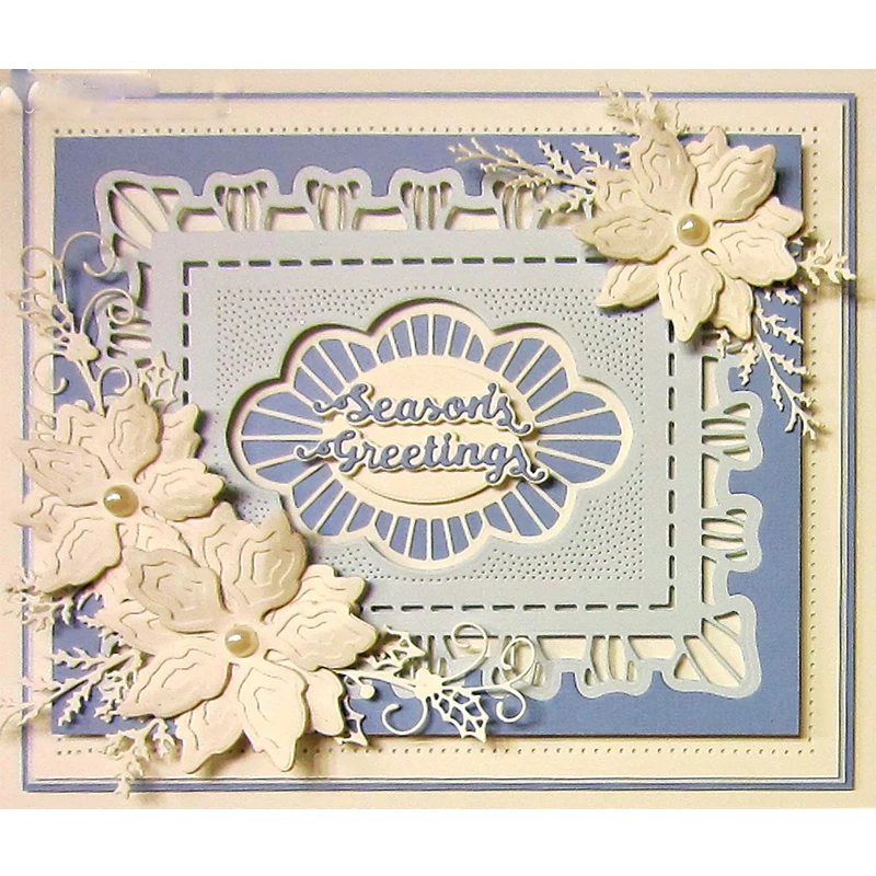 Цветы рамка фон Ангел вырезание штампы для скрапбукинга и бумага для изготовления открыток ремесло штампы Новинка металл