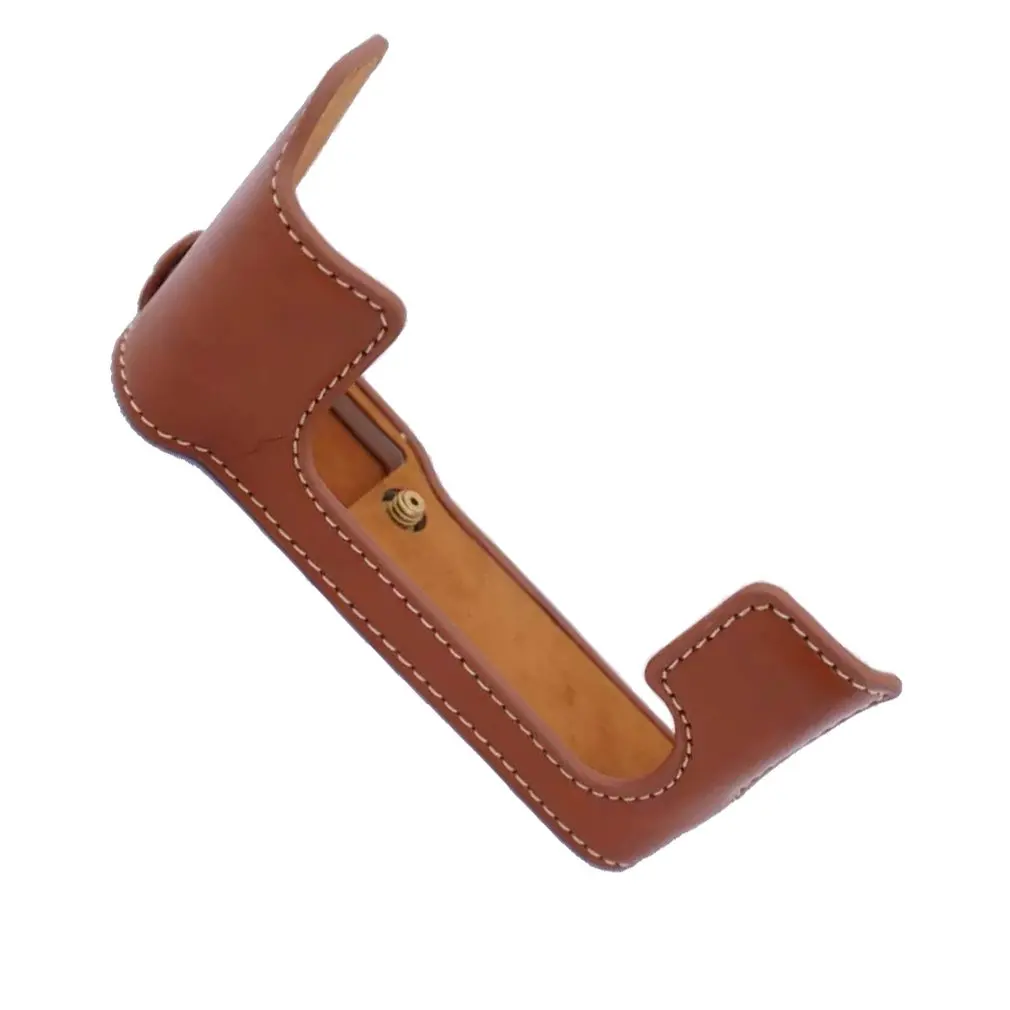 PU кожаный чехол для камеры чехол для Fujifilm Xt-10 X-T20 Защита прочный портативный получехол нижний чехол