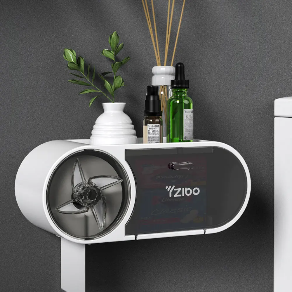 Toilet paper holder Toilet creative paper holder tissue box waterproof