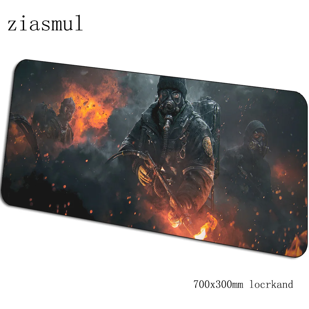 Tom clancy's the division коврики 700x300x3 мм игровой коврик для мыши большая клавиатура Коврик для мыши Аниме ноутбук аксессуары для геймеров коврик для мыши - Цвет: pattern 7