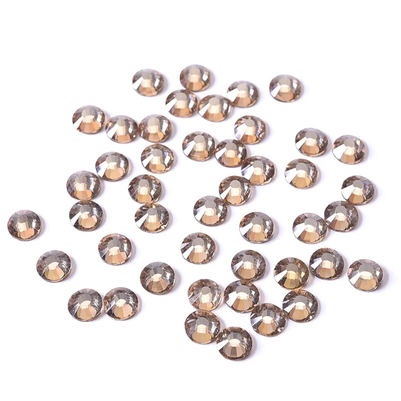 

1440Pcs Ss12 Hot Fix Crystal Iron On Strass Rhinestones Flat back Glass Stones hotfix wedding dress Clothes Bag Shoes Jewelry