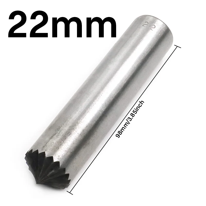 22mm Сверло для цветения, металлический винт, инструмент для установки, кожаное ремесло, сделай сам, кожа, пуансон, кнопка, форма, одежда и аксессуары, инструмент 9-35 мм - Цвет: 22mm