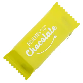 

Kawaii Pencil Cases Silicone Chocolate Candy Cute Pencil Bags For School & Office Supplies
