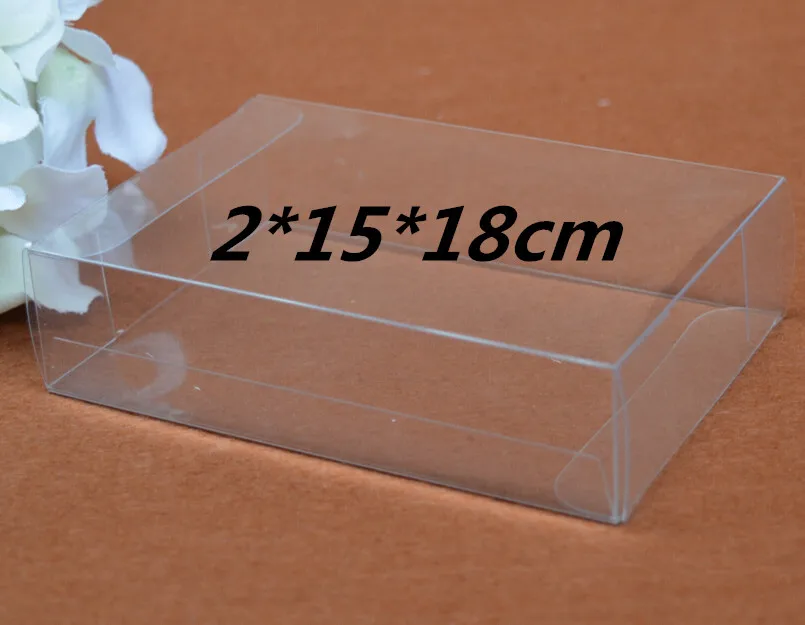 

Qi Size:2*15*18m Clear Mobile Phone Packaging Box Size:2*15*18cm Transparent Waterproof Clear PVC boxes PP Boxes Plastic Boxes