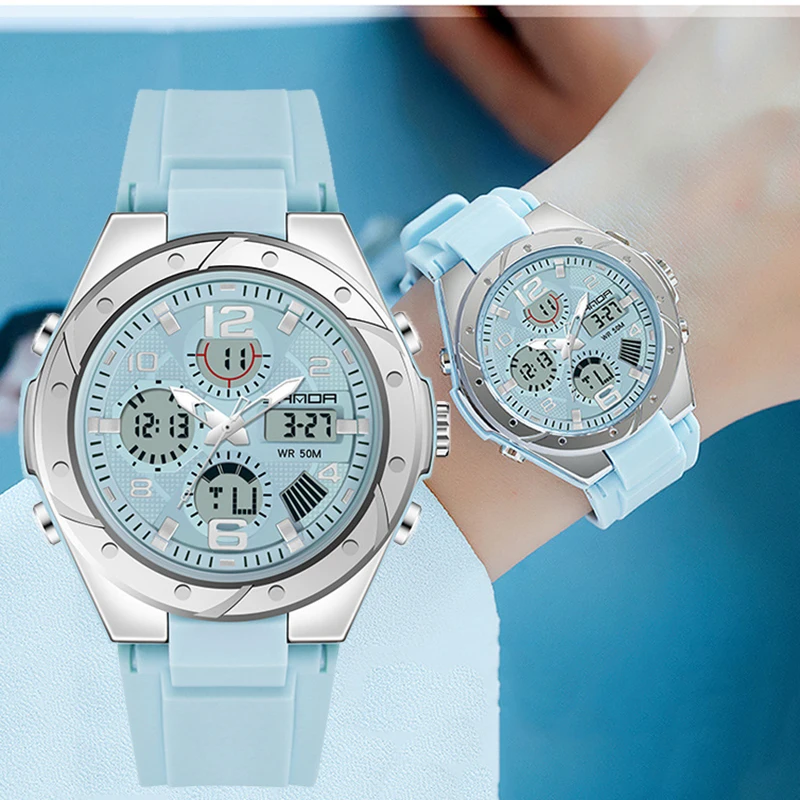 relogio feiminio Digital Watch Women Luxury Rose Gold Women Men Sports Watches LED Electronic Wrist Watch Waterproof reloj mujer