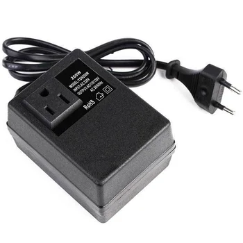 

200W Voltage Converter Transformer 220V To 110V Step Down Travel Voltage Transformer Converter EU Plug