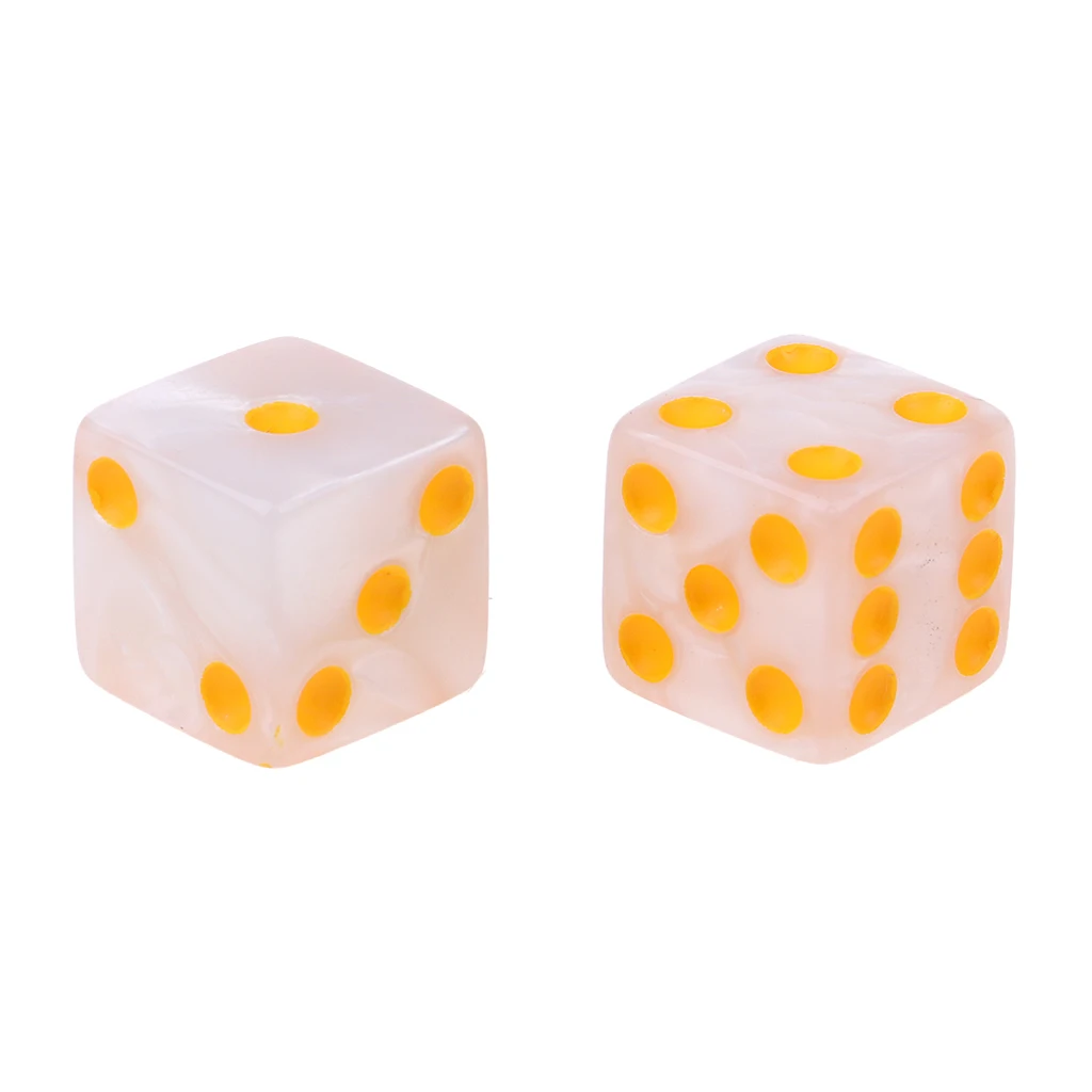 10Pcs 16mm/0.63'' D6 Dices Six Sided Square Dies Toy for Pub Funny Game Accs 10Pcs 16mm/0.63'' D6 Dices Six Sided Square Dies Toy for Pub Funny Game Accs