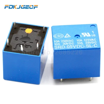 

Relay SRD-03 05 06VDC-SL-C 5PINS 3V 5V 6V High-quality SRD-03VDC-SL-C SRD-05VDC-SL-C SRD-06VDC-SL-C