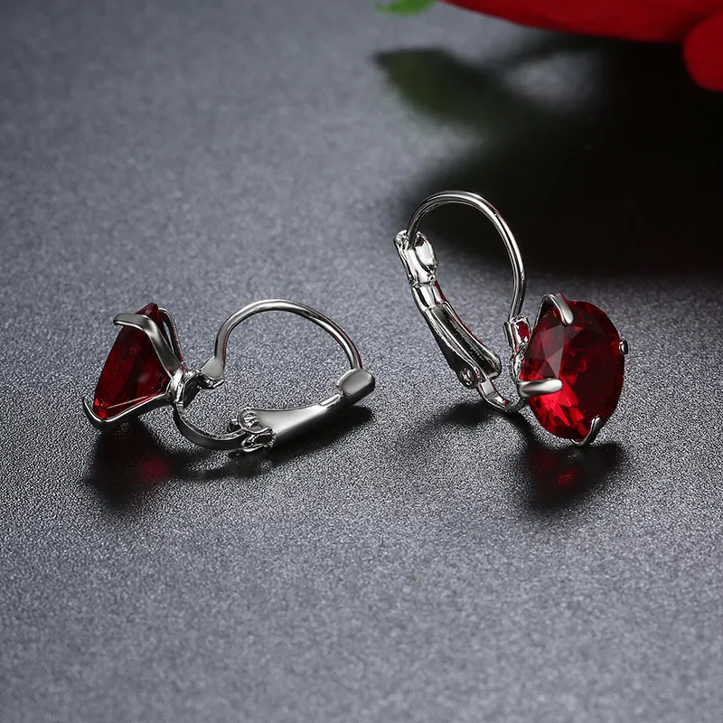 Circle Earring Fashion Shining round cubic Zircon high quality gold filled hoop earrings for women Anti-allergy Earings