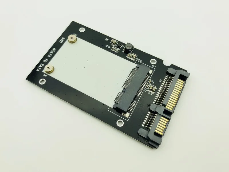 10 шт. mSATA SSD 2," жесткий диск SATA конвертер адаптер карты plug and play 50 мм x 30 мм для Windows XP/7/8/10/Vista/Linux и Mac OS