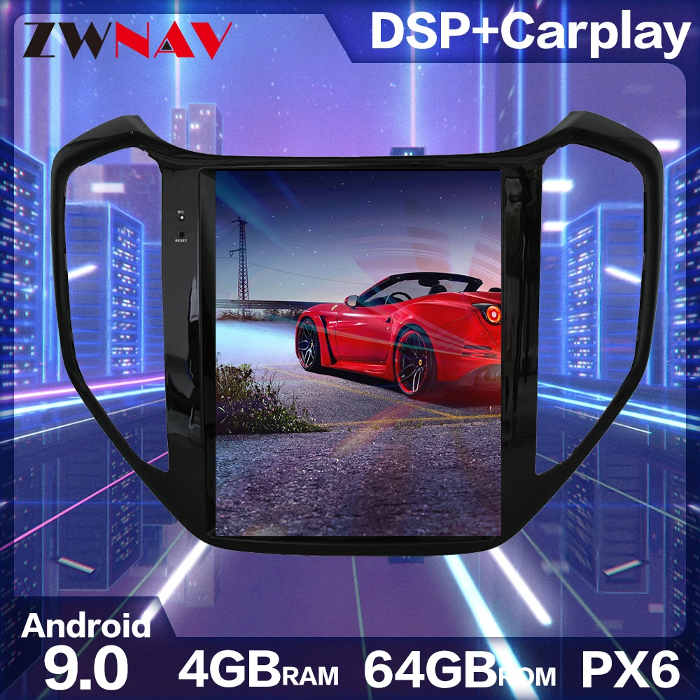

Android 9.0 10.4" Tesla Vertical screen car audio radio player for changan cx70 GPS navigation system playstore