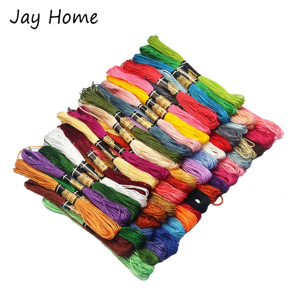 Embroidery Floss Friendship Bracelet String  Accessories Embroidery Threads  - 50pcs - Aliexpress
