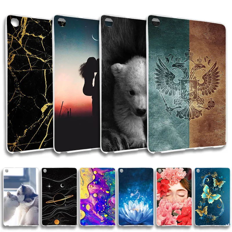 Модный чехол с рисунком s для Xiaomi Mi Pad 4 8 0 1 2 7 9 мягкий силиконовый защитный