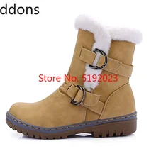 Женские теплые Нескользящие зимние ботинки; хлопковая обувь; женская спортивная обувь для улицы; ботинки на платформе; botas mujer invierno; размеры 34-47; D84