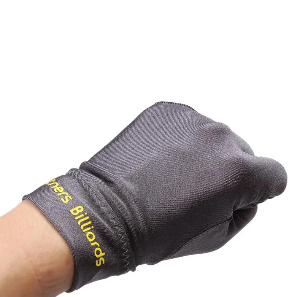 Горячая бильярдные перчатки с тремя пальцами перчатки для снукера Специальные высококачественные перчатки для бильярда без пальцев высокое качество спортивное оборудование
