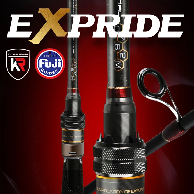 

Kyorim K1 LURE Carbon ROD Japan FuJI O Guide Lightweight Reel Seat Casting Spinning 1.37m/1.57m UL Power Lake Sections 1.5