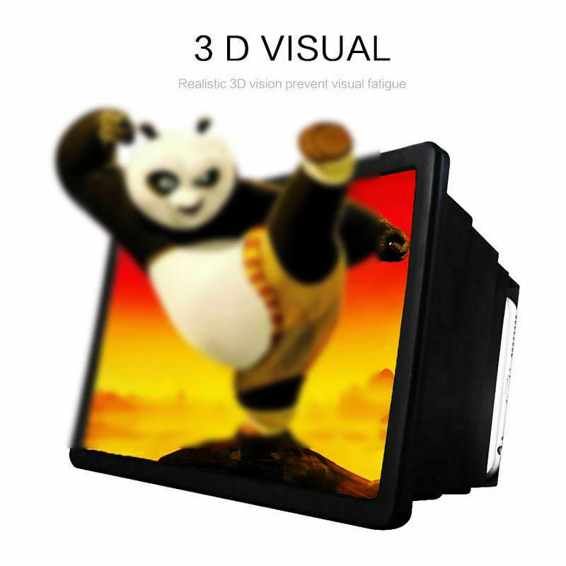 Увеличительное стекло с 3d экраном телескопическое увеличительное для