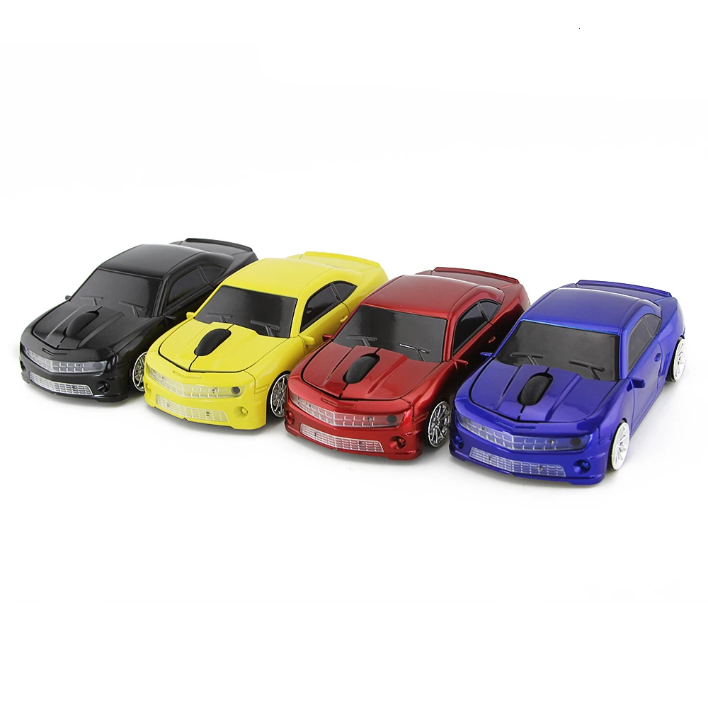 CHYI Car Shape Wireless Computer Mouse Mini Racing Car Ergonomic Usb