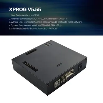 

XPROG 5.55 ECU Programming Programmer Auto Chip Tuning Diagnostic Tool Car Repairing Scanner Tools Especially for BMW CAS4