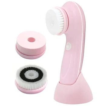 

Electric Rotate Facial Brush Adjustable USB Charging Massager Ultrasonic Beautify Device Portable Waterproof Easy Operate