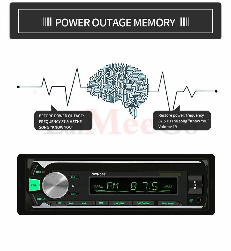 2019 One Din Car Radio Autoradio Stereo MP5 FM Bluetooth FMUSB1 Dinremote control Radio MP3 Audio Player 12V Car Audio Auto (6)