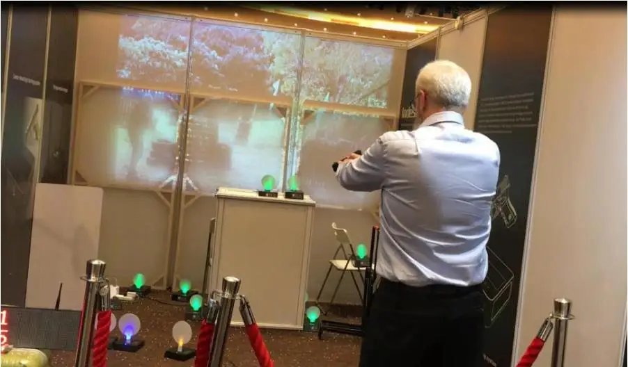 Intelligent Airsoft Target System with Laser Support Description Image.This Product Can Be Found With The Tag Names Sports Entertainment, Target system