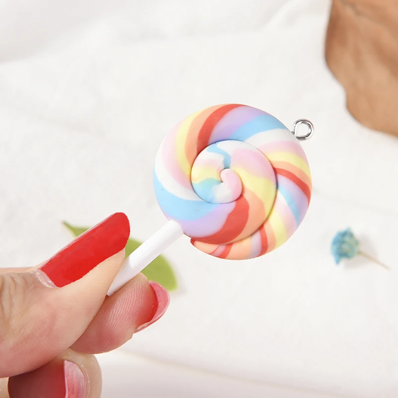 10 шт DIY ожерелье серьги леденец Подвески Брелок изготовление, поиск ювелирных изделий вечерние подарки