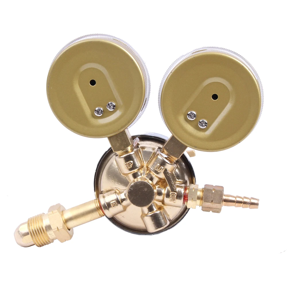 

CGA540 Oxygen Regulator for Cutting & Welding Kit Golden & White & Green LB88