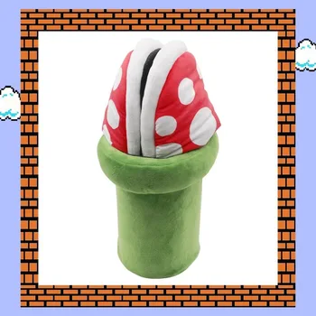 

Cartoon Mario Piranha Slippers Winter Indoor Warm Cute Cotton Shoes Children's Slippers Boys and Girls Christmas Gifts