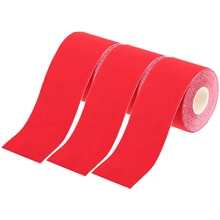 Хлопковая спортивная повязка для мышц 3 упаковки 5 м Спортивная Повязка для мышц терапевтические спортивные ленты колено плечо локоть