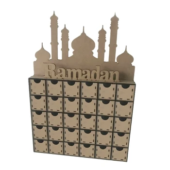 

Eid Mubarak Decor Ramadan Wooden Decoration For Home Ramadan Kareem Wood Hanging Ornaments Islamic Muslim Decor Supplies