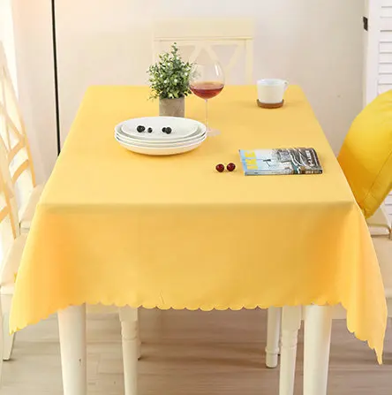 yellow Отель Ресторан скатерти конференции скатерть белая скатерть для дома импортные товары ткань журнальный столик скатерть - Цвет: yellow